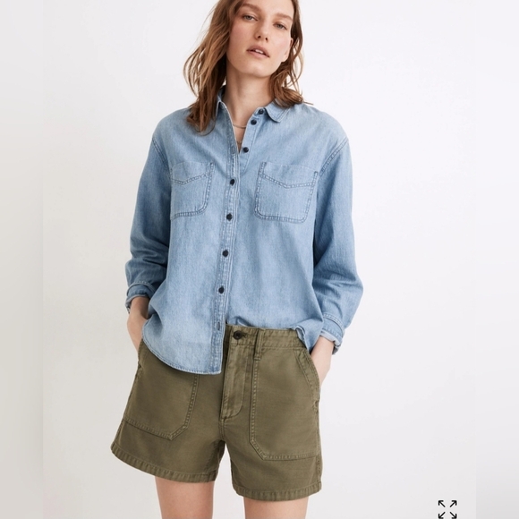 Madewell Tops - Madewell Denim Classic Ex-Boyfriend Shirt in Haviland Wash